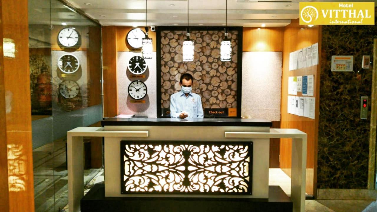 Hotel Vitthal International, Prayagraj Allāhābād Junction Dış mekan fotoğraf