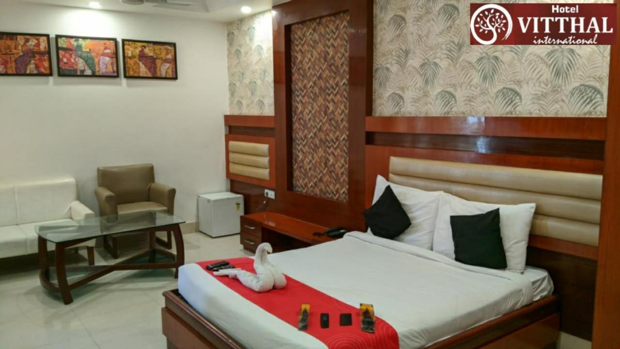 Hotel Vitthal International, Prayagraj Allāhābād Junction Dış mekan fotoğraf